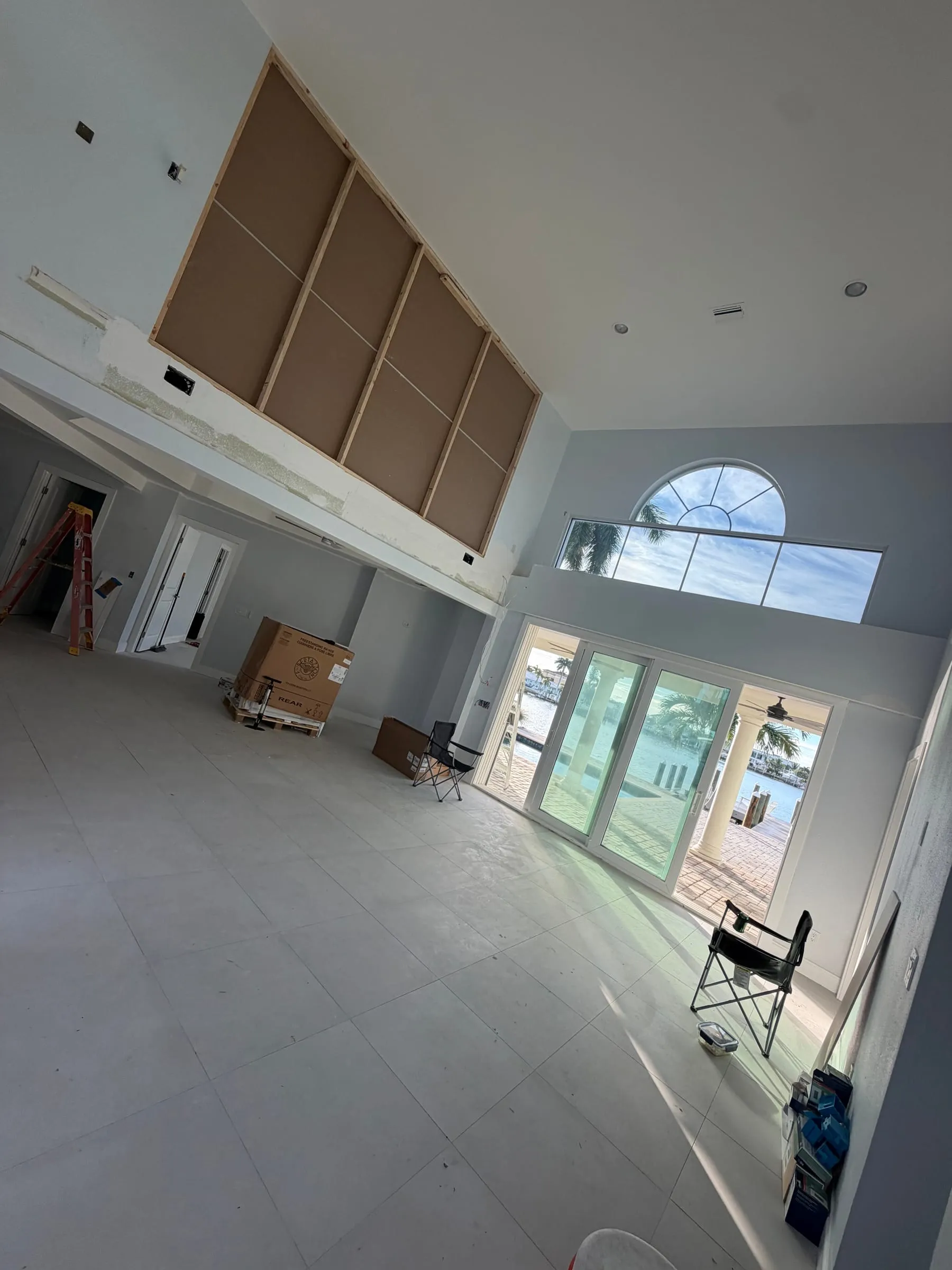 Palm Bay Construction Group home under construction